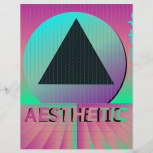 Papier esthétique vaporwave