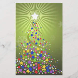 Papier Étoiles festives