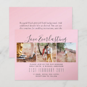 Papier Everduring Love PHOTO COLLAGE Mariage Événement In