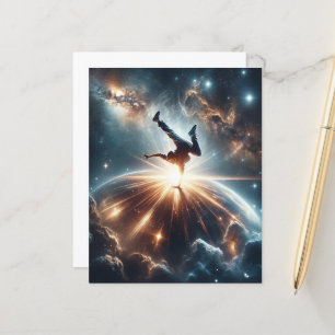 Papier Explosion de rupture galactique dans l'espace prof