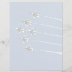 Papier F-16 Formation de Delta Thunderbirds