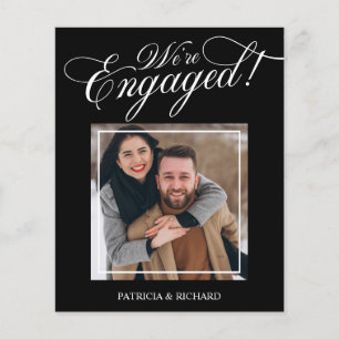 Papier Faire-part Budget Fiançailles Enregistrer la photo