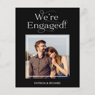 Papier Faire-part Budget Fiançailles Enregistrer la photo