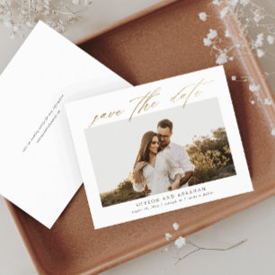 Papier Faire part de budget de sauvegarde de photo de scr