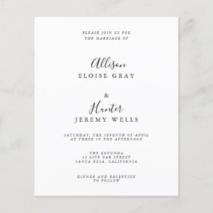 Papier Faire-part de mariage