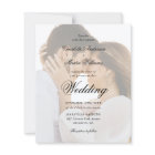 Faire-part de mariage Budget photo de script moder