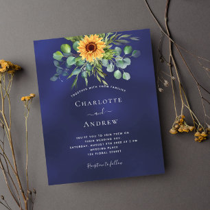 Papier Faire-part de mariage budget pour les tournfleurs 