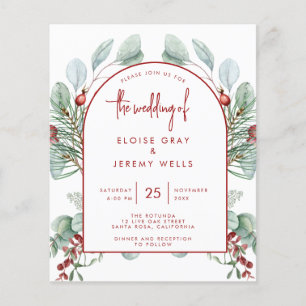Papier Faire-part de mariage d'arc moderne