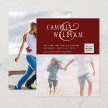 FAIRE-PART DE MARIAGE photo BUDGET Date d'enregist