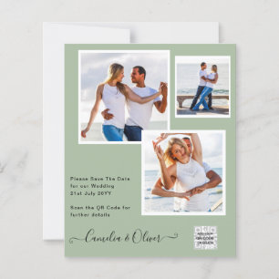 Papier FAIRE-PART DE MARIAGE photo BUDGET Date d'enregist