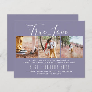 Papier Faire-part de mariage photo Fête de fiançailles Sh