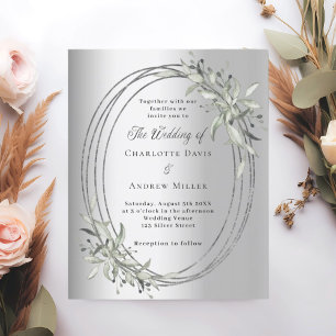 Papier Faire-part de mariage verdoyant