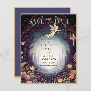 Papier Fairycore Enregistrer la date Fairytale Glow Up Fa