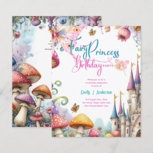 Papier Fairytale Princess Fille's Birthday Fairycore