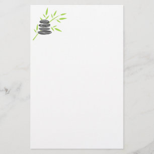 Papier fait sur commande de papeterie de logo de
