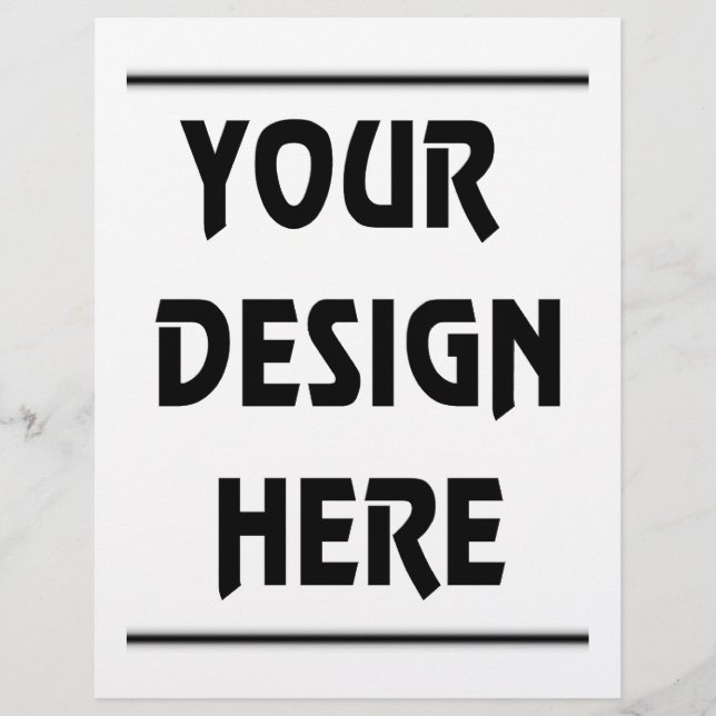 Papier Faites votre propre (Devant)