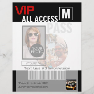 Papier Faites votre propre VIP Pass 8 façons de personnal