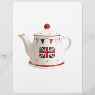 Papier Fancy Antique Anglais Teapot Café Style