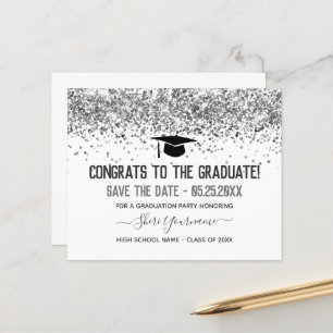 Papier Faux Parties scintillant Graduation Party Enregist