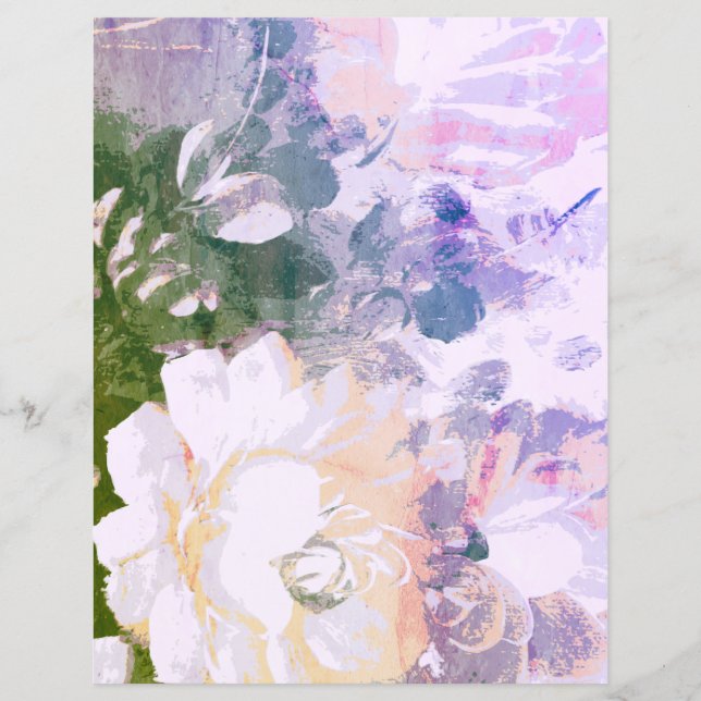 Papier Faux peint Floral (Devant)