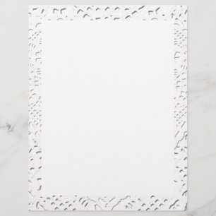 Papier Faux White Lace Fabric Arrière - plan