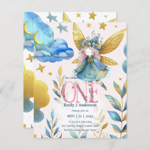 Papier Fée 1er anniversaire Fairytale Fairycore Anniversa
