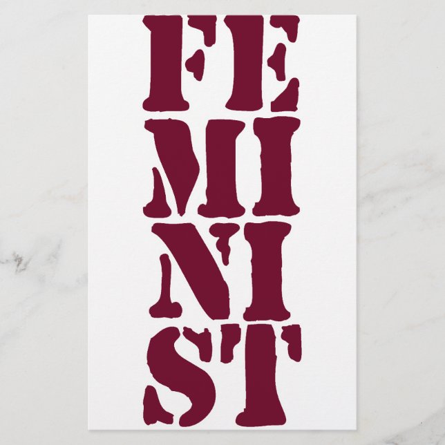 Papier Féministe ! (Devant)