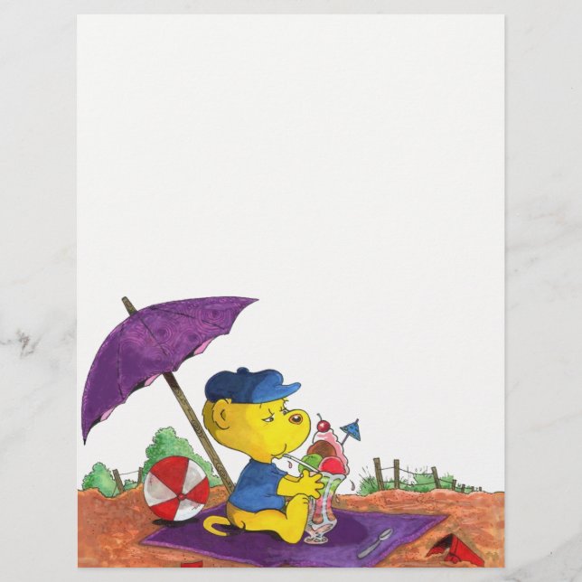 Papier Ferald | Plage (Devant)