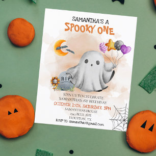 Papier Fête d'anniversaire Halloween Enfants Fantôme Uniq