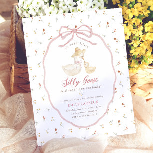Papier Fête de bébé Silly Goose Rose Budget