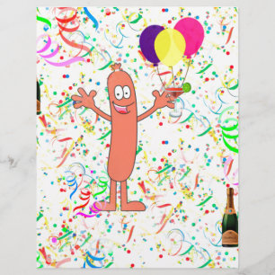 Papier fête de saucisse