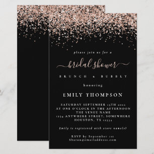 Papier Fête des mariées de Parties scintillant Rose budgé