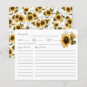 Papier Fête des mariées de tournesol Recette
