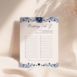 Papier Fête des mariées Delft Blue Mariage A-Z   Floral