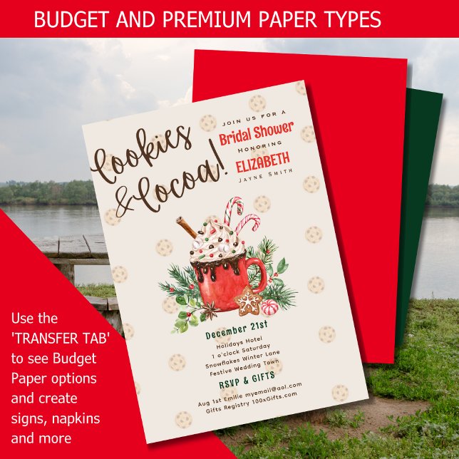 Papier FÊTE DES MARIÉES d'hiver BUDGE Hygge Cookies et ca (Créateur téléchargé)