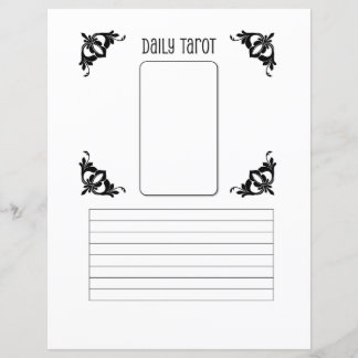 Papier Fiche technique quotidienne