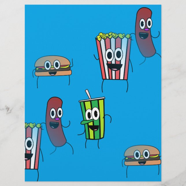 Papier film popcorn (Devant)