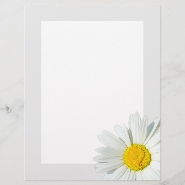 Papier fixe personnalisé gris et blanc (Devant)