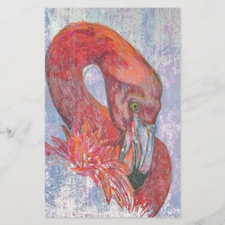 Papier Flamant rose cinglant