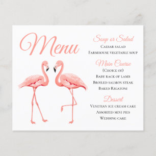 Papier Flamant rose Tropical Pink Fête des mariées Mariag