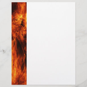 Papier Flamme orange