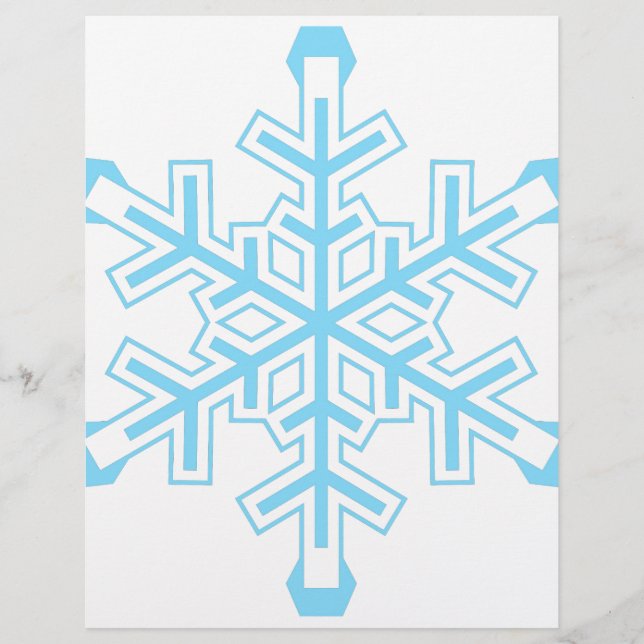 Papier Flèche de neige (Devant)