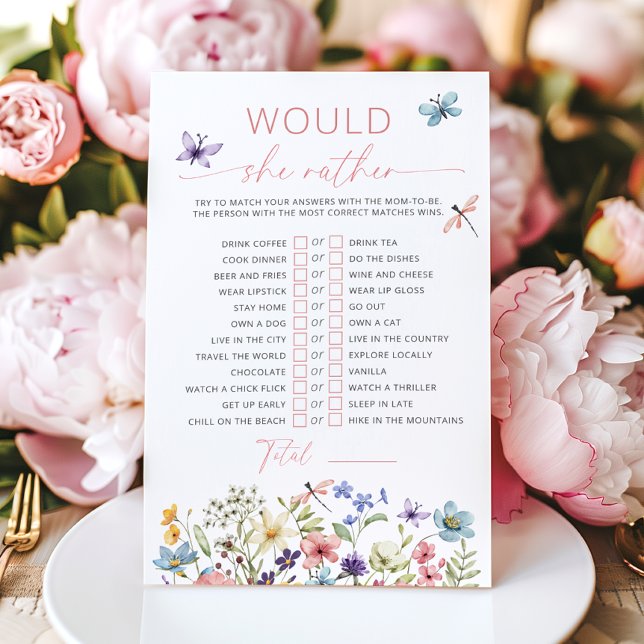 Papier Fleur sauvage Butterfly Garden Voudrait-Elle Plutô (Créateur téléchargé)