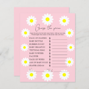 Papier Fleur sauvage Daisy - Prix Guest jeu