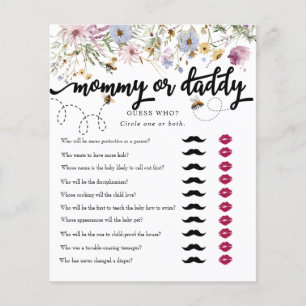 Papier Fleur sauvage de printemps   Maman papa   Douche d