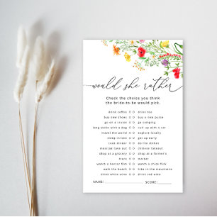 Papier Fleur sauvage Voudrait-elle plutôt nuptiale douche