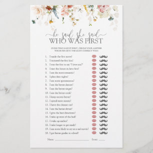 Papier Fleurs De Jardin Il A Dit Qu'Elle A Dit Fête des m