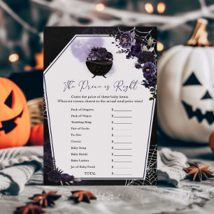 Papier Floral gothique violet Le prix est le bon jeu