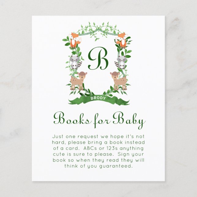 Papier Forest Animals Crest Books For Baby (Devant)