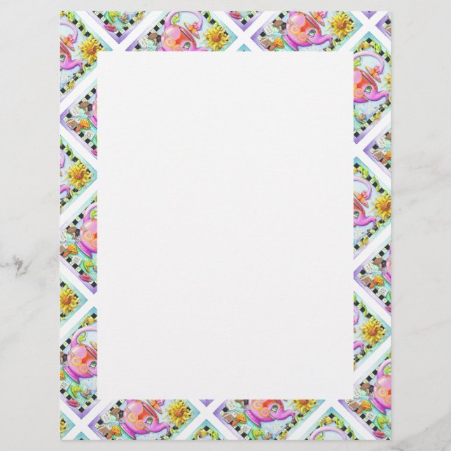 PAPIER FOU DE THÉ PARTY (Devant)